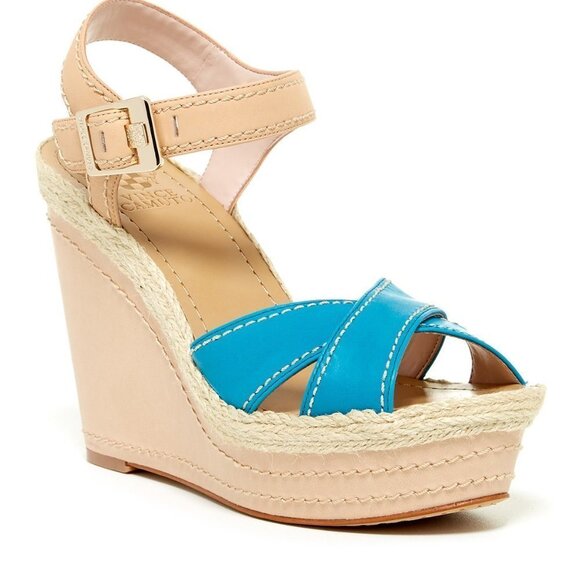 VINCE CAMUTO PLATFORM SPADRILLES SANDALS ‎ 0 - Picture 1 of 5